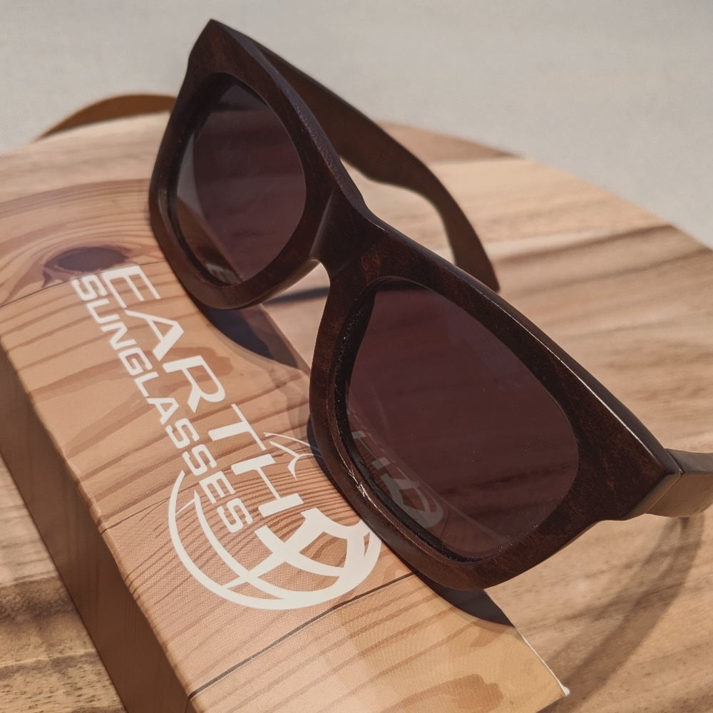 Earth Wood Panama Unisex Sunglasses - Never used ☀
